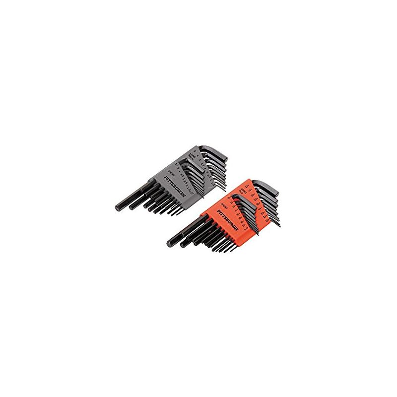 Jogo de Chaves Allen Hexagonal Métrico e Polegada 36 Peças - 62171 Pittsburgh