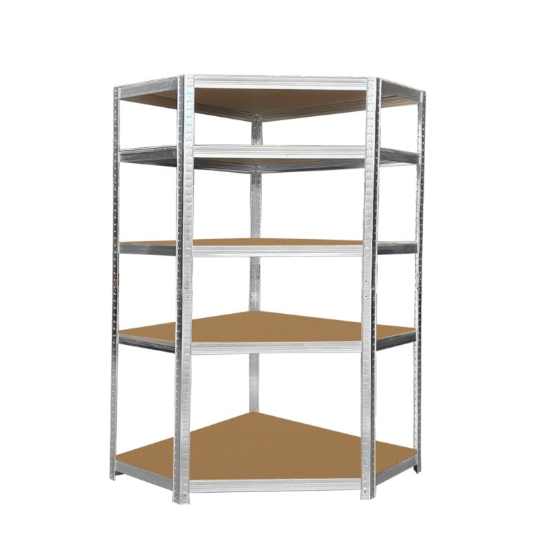 Estante em Aço Galvanizada de Canto 175Kg com  5 prateleiras GC9040