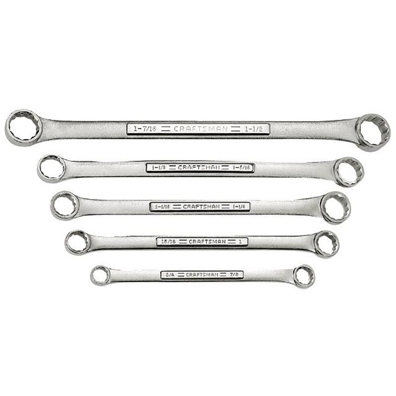 Conjunto Chave Estrela Polegada  5 Pçs - 43092 - Craftsman