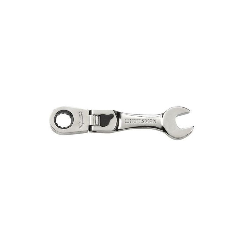Chave Combinada Curta com Catraca Cabeça Flexivel 12mm - 42493 Craftsman