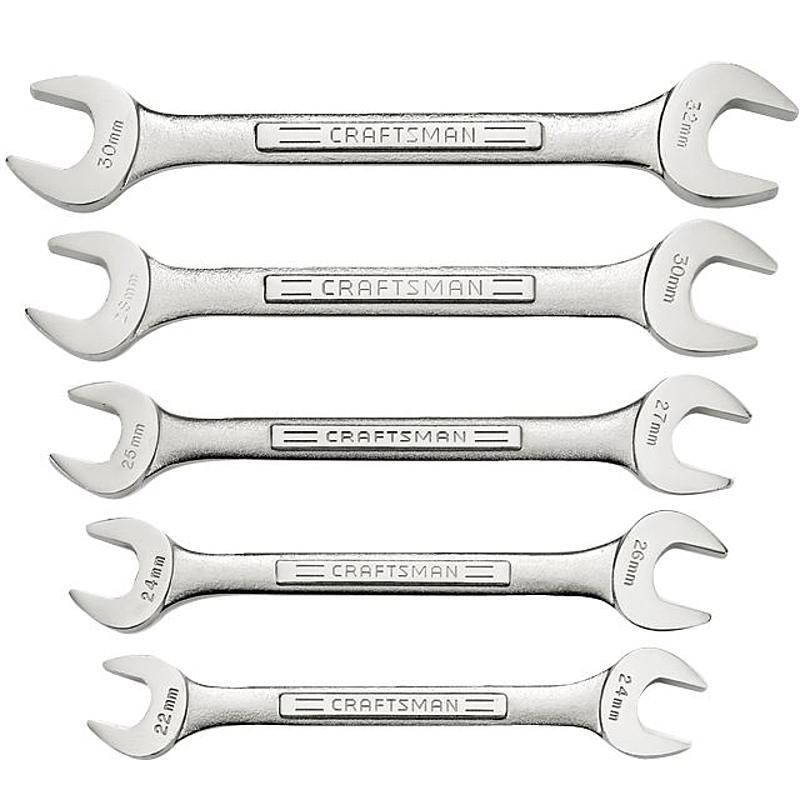 Conjunto de Chave Fixa Métrico 5 pç - 43091 - Craftsman