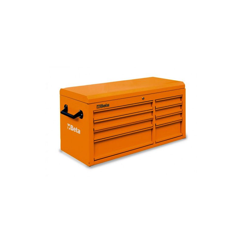 Caixa de Ferramentas com 8 Gavetas para Topo de C38 (Laranja) - C38T - Beta 