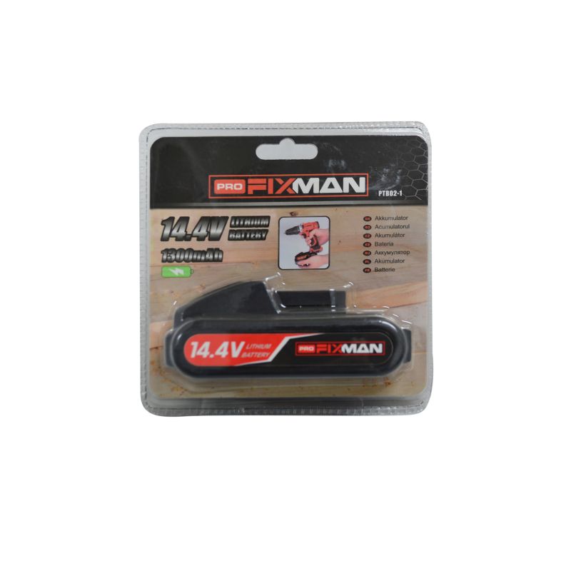 Bateria Íon-Litio 14.4v 1300mAh - PTB02-1 - Fixman