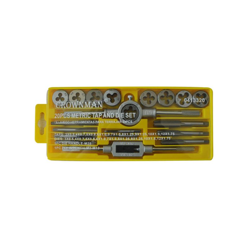 Conjunto com 20 vira macho e tarraxas - 0413320 - Crownman