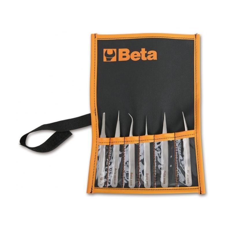 Jogo de Pinças com Estojo - 999/B6 Beta