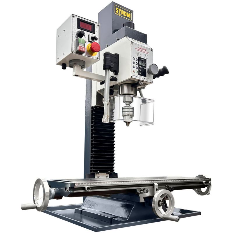 Fresadora e Furadeira de Coluna Profissional 600W - 220V - BT25V