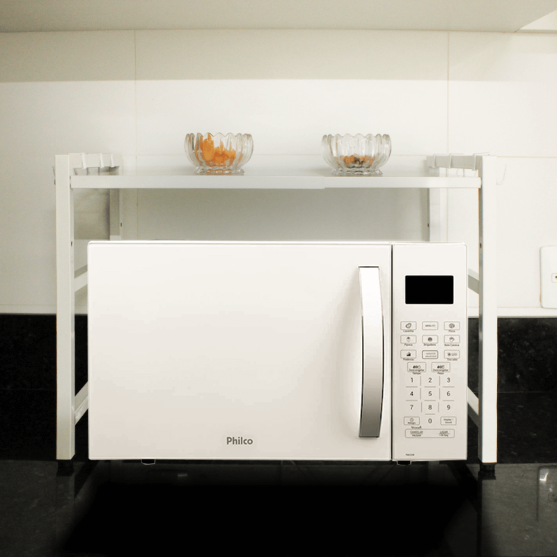 Rack para Microondas com 1 Prateleira Ajustável - WHL-001 - STROM