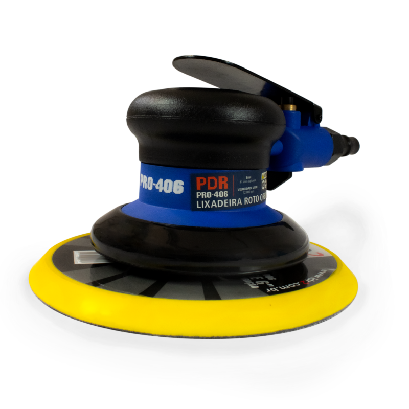 Lixadeira Roto Orbital Pneumática PRO-406 Sem Aspiração 