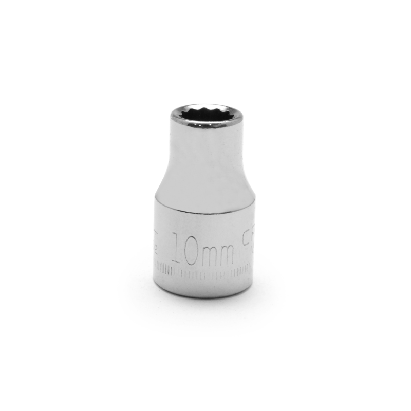 SOQUETE CURTO 10 MM, 12 PONTAS, ENCAIXE 1/2 , CRAFTSMAN