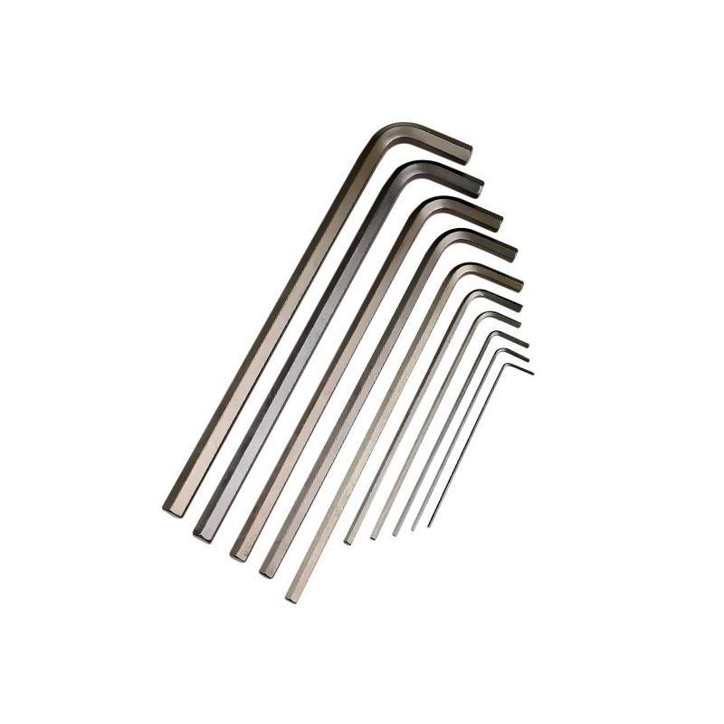 Jogo de Chaves Hexagonais Longas 4 a 14mm com 10 Peças - 220421BR Belzer