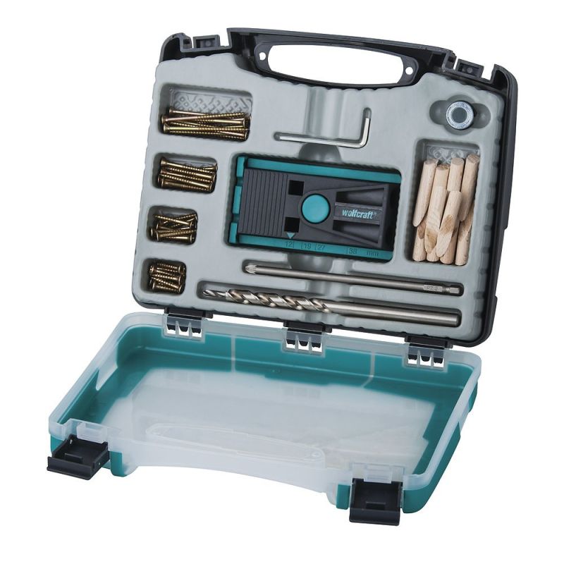 Kit Undercover Jig com 55 Peças – 4642000 – Wolfcraft