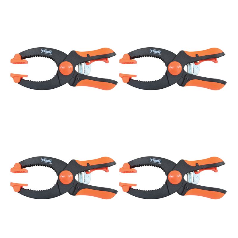 Jogo de Grampos de Aperto Rápido Multiuso 6-1/4Pol com 4 pçs - GRAMP-09 - Strom