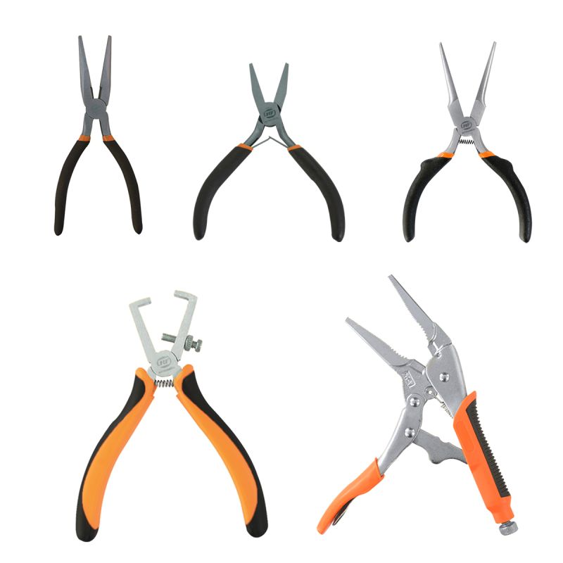 Jogo de Alicates Profissionais com 5 peças – ALIC7 – HF Ferramentas