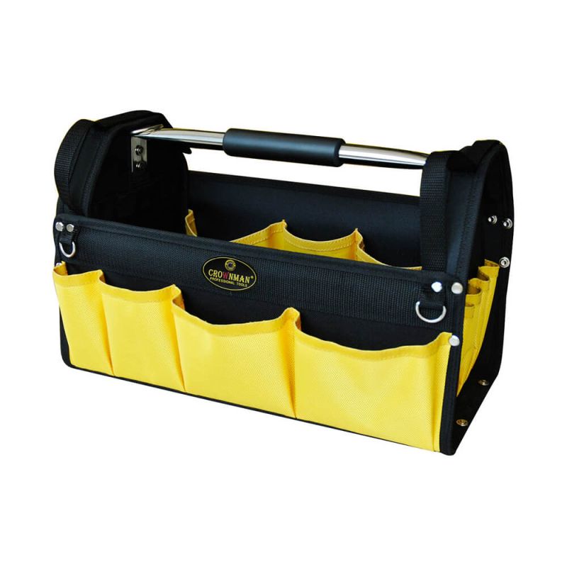 Maleta de tecido com pegador em inox 16´´ - Crownman