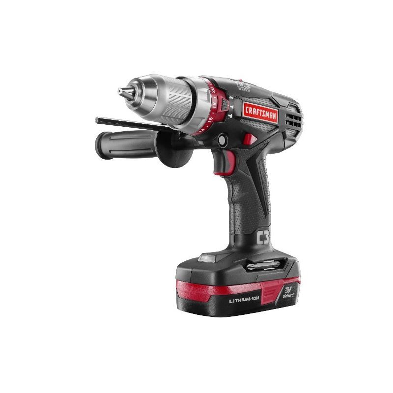Parafusadeira Furadeira com Impacto a Bateria - Craftsman -  OpenBox