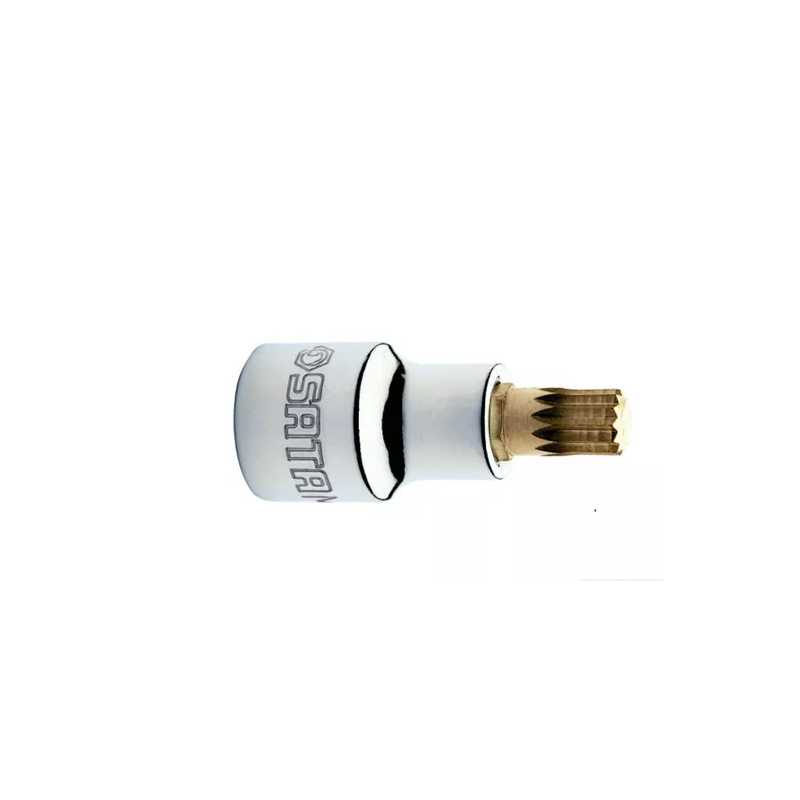 Soquete com Bit Multidentado M10 com Encaixe de 1/2 Polegadas - Sata ST24804SC 