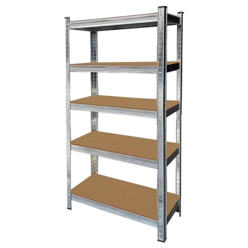 Estante com 5 Prateleiras em Metal e Madeira Capacidade para 175 kilos – TI153-1