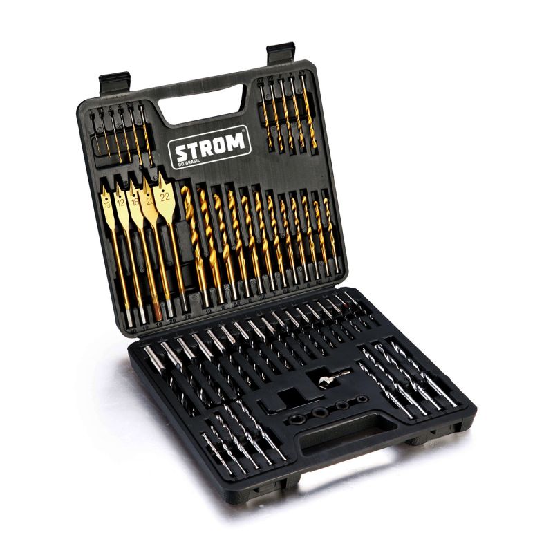 Jogo de Brocas 60 peças - TWS-07 - Strom