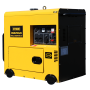 Gerador de Energia a Diesel 7KW Partida Elétrica, Silencioso DG8250LN Monofásico 110/220v – STROM