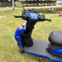 Scooter Elétrica 1000W, Velocidade Máx. 42km, Autonomia de 90km - Azul - HFRANK SL1000-A