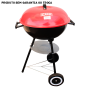 Churrasqueira Compacta a Carvão - YH22017D - STROM - OPENBOX