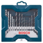 Jogo de Brocas X-Line conta com 15 peças - BOSCH - 2607.017.504-000