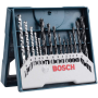 Jogo de Brocas X-Line conta com 15 peças - BOSCH - 2607.017.504-000