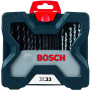 Jogo de Brocas X-Line com 33 peças - BOSCH - 2607.017.398-000