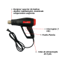 Soprador Térmico 110v 1500W - 96289 - DrillMaster