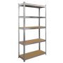 Estante Galvanizada 1325 Kilos - 180x90x45 - 5 Prateleiras SG265 - Strom